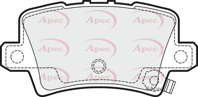 APEC Rear Brake Pads PAD1511