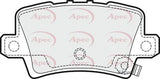 APEC Rear Brake Pads PAD1511