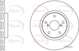 APEC Brake Disc DSK2583