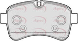 APEC Rear Brake Pads PAD1608