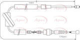 APEC Brake Cable CAB1572