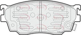 APEC Front Brake Pads PAD1383