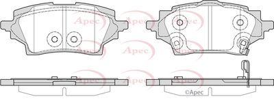 APEC Rear Brake Pads PAD2375