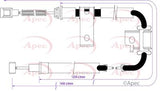 APEC Brake Cable CAB1447
