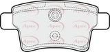 APEC Rear Brake Pads PAD1526