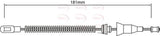 APEC Brake Cable CAB1453