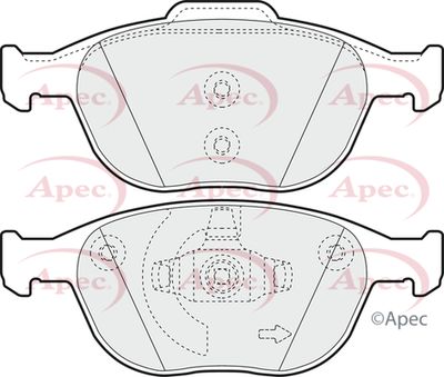 APEC Front Brake Pads PAD1326