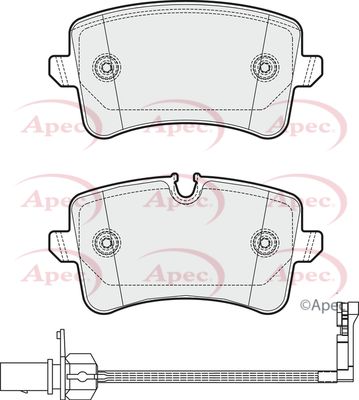 APEC Rear Brake Pads PAD1815