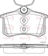 APEC Rear Brake Pads PAD2367