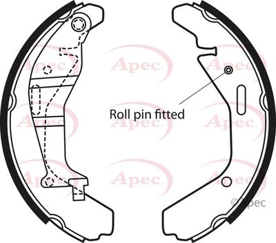 APEC Brake Shoes SHU694