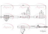 APEC Brake Cable CAB1151