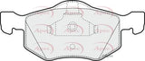 APEC Front Brake Pads PAD1254