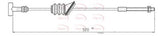 APEC Brake Cable CAB1672