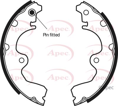 APEC Brake Shoes SHU518