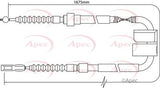 APEC Brake Cable CAB1017