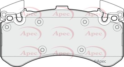 APEC Front Brake Pads PAD1805