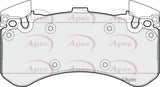 APEC Front Brake Pads PAD1805