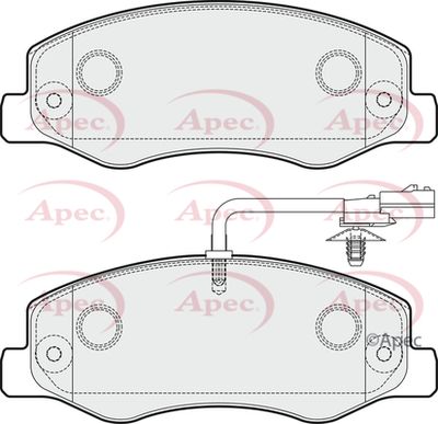APEC Rear Brake Pads PAD1783