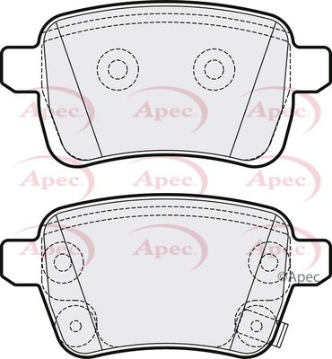 APEC Rear Brake Pads PAD2064