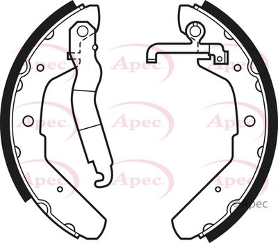 APEC Brake Shoes SHU337