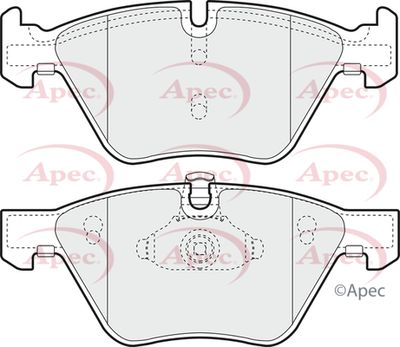 APEC Front Brake Pads PAD1341