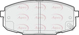 APEC Front Brake Pads PAD1350
