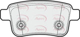 APEC Rear Brake Pads PAD1932