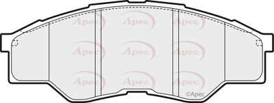 APEC Front Brake Pads PAD1606