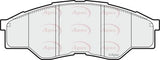 APEC Front Brake Pads PAD1606