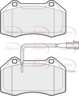 APEC Front Brake Pads PAD1866