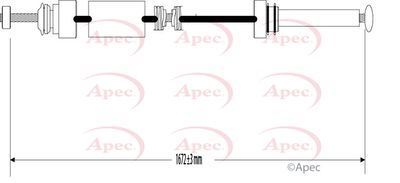 APEC Brake Cable CAB1209