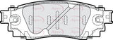 APEC Rear Brake Pads PAD2307