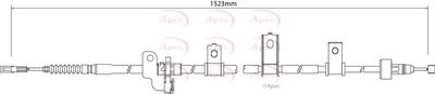 APEC Brake Cable CAB1254