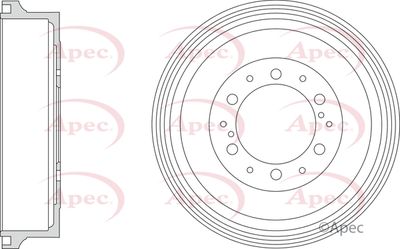 APEC Brake Drum DRM9212