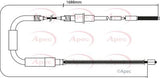 APEC Brake Cable CAB1525