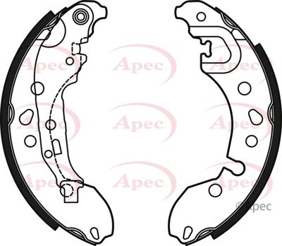 APEC Brake Shoes SHU827