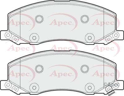 APEC Front Brake Pads PAD1696