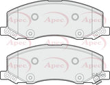 APEC Front Brake Pads PAD1696