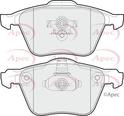 APEC Front Brake Pads PAD1411