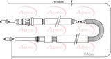 APEC Brake Cable CAB1344