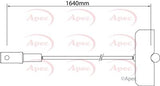 APEC Brake Cable CAB1542