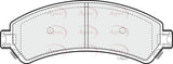 APEC Front Brake Pads PAD1176