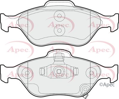 APEC Front Brake Pads PAD1543