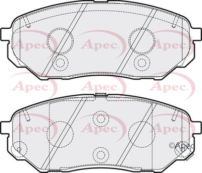 APEC Front Brake Pads PAD2080