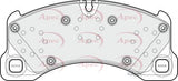 APEC Front Brake Pads PAD1670