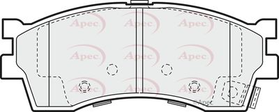 APEC Front Brake Pads PAD1188