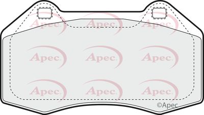 APEC Front Brake Pads PAD1416