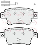 APEC Rear Brake Pads PAD1776