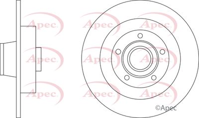 APEC Brake Disc DSK3426