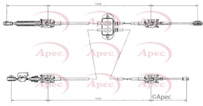 APEC Gear Control Cable CAB7005